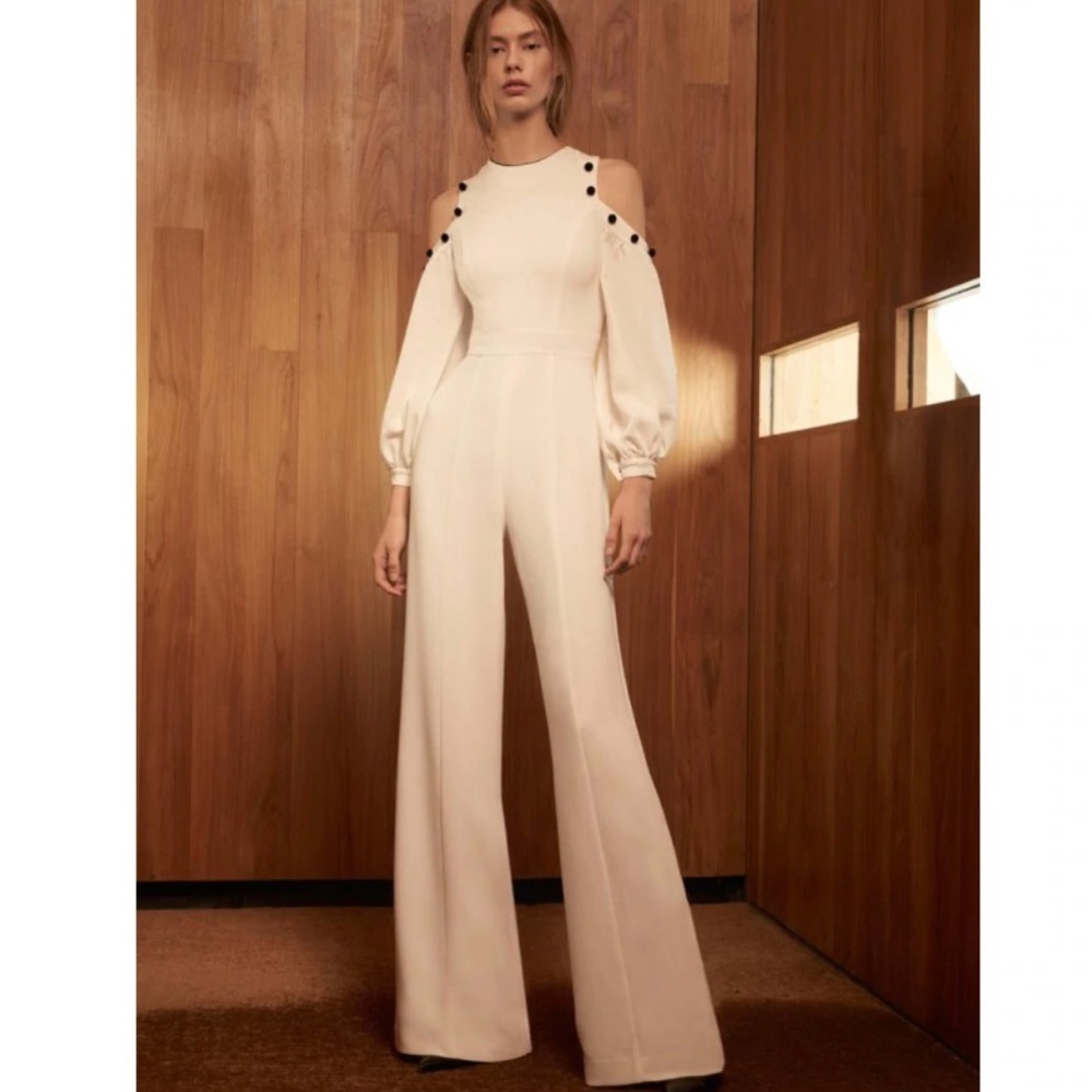 NEW ALEXIS Easton Jumpsuit in White